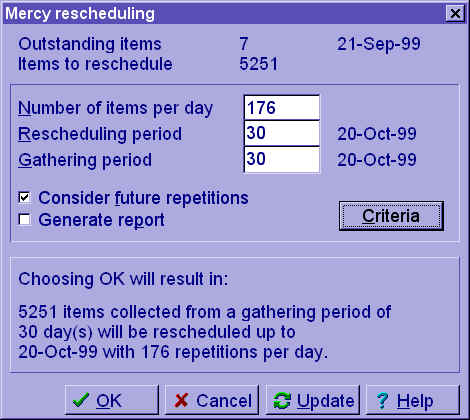 Mercy rescheduling (31670 bytes)