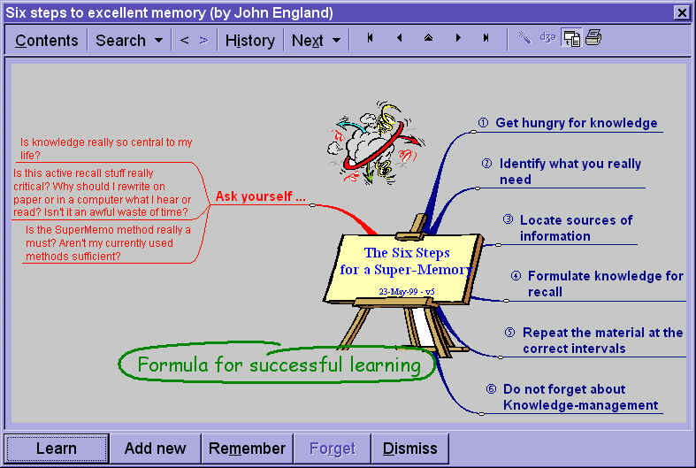 Excellent memory mind map (68159 bytes)